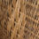 Biombo estilo rústico de madera y mimbre 3 Paneles - 3