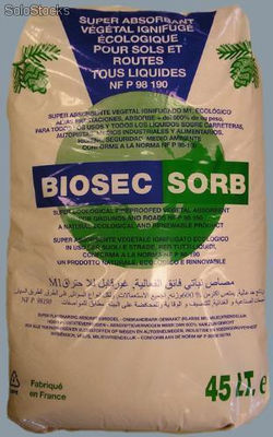 Biosec sorb absorbant vegetal ignifuge conforme norme nf p 98 190 - Photo 2