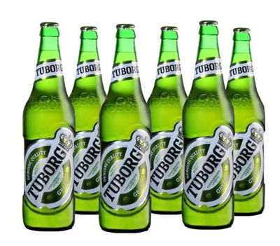 Birra chiara verde Tuborg - Foto 5