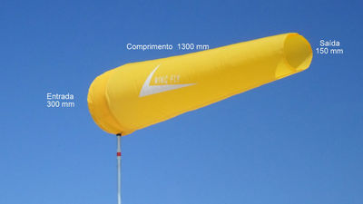Biruta Extra Fly + Mastro 3 Cones - Kite Surf...pistas..aeronaves. - Foto 5