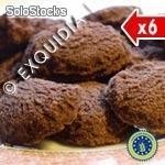 Biscuits sablés riz Cacao et grains de chocolat BIO - Exquidia