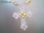 Bisuteria Llaveros cruces tejidas en cristal - Foto 2