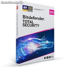 Bitdefender Total Security - 5 Postes / 1 an
