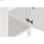 Biurko DKD Home Decor Jodła Biały Rattan (140 x 50 x 76 cm) - 2
