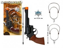Bl. 1 pistola cowboy con acc.39X20.