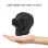 Black Fashion Wireless Bluetooth Portable Mini Skull Speaker Bluetooth 4.0 Music - 1