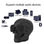 Black Fashion Wireless Bluetooth Portable Mini Skull Speaker Bluetooth 4.0 Music - Photo 3