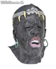 Black king latex mask