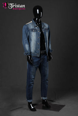 black male mannequin series without movable face / articulable completely - Foto 3
