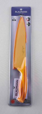 Blaumann BL-1100; Couteau de chef avec étui de protection 8&#39; Jaune