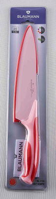 Blaumann BL-1100; Couteau de chef avec étui de protection 8&amp;#39; Jaune - Photo 2