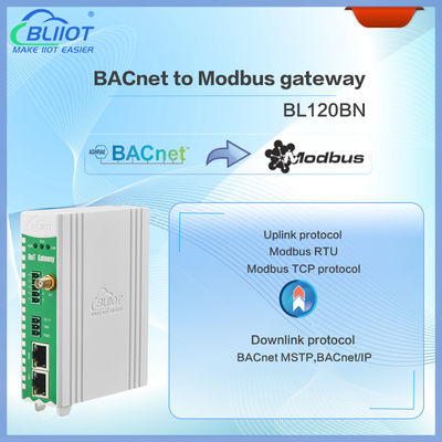 BLIIoT| New Version BL120BN BACnet/ip BACnet ms/tp to Modbus Gateway in Building