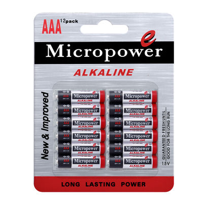 Blister Alkaline Battery Disposal LR03/AAA 1.5V for Remote Control, Micropower - Foto 5