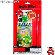 Blister papeleria Angry Birds 7pz