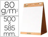 Bloc congreso bi-office liso autoadhesivo sobremesa 500 x 585 mm papel de 80G/m