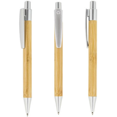 Bloc de bambú con bolígrafo - Foto 3