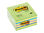 Bloc de notas adhesivas quita y pon post-it 76x76 mm cubo color azul y verde 450 - Foto 2