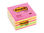 Bloc de notas adhesivas quita y pon post-it 76x76 mm cubo color rosa neon 450 - Foto 2