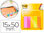 Bloc de notas adhesivas quita y pon post-it mininotas energetic colour 15 x 50 - 1