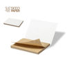 Bloc de notas, con cubiertas fabricadas en papel semilla