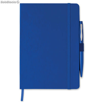 Bloco A5 com caneta azul MIMO8108-04