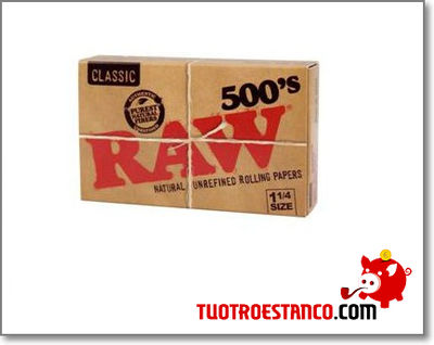 Bloco de papel RAW 500
