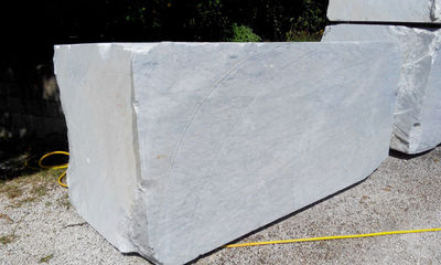Blocs Carrara marbre