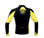 Blouson de cyclisme zippÃ© Homme - M Noir &amp;amp; jaune - Photo 2