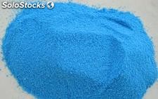 blue detergent powder