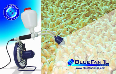 BLUEFAN 1L Nebulizador, aplicador de vacunas NewCastle, Gumboro y Bronquitis. - Foto 4