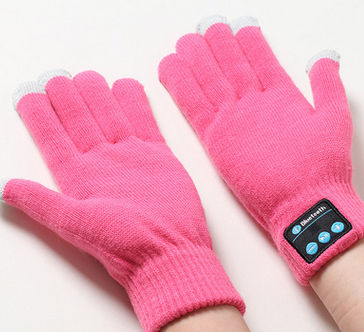 Bluetooth - Frau Mann im Winter warm touchscreen - handschuhe aus gewirken - Foto 3