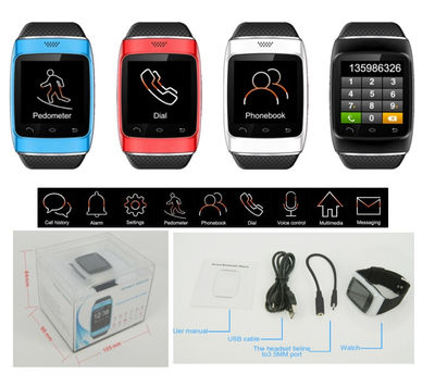 bluetooth reloj inteligente celular s12 sincronizar Iphone y android phone
