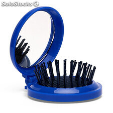 Blunt folding brush with mirror royal blue ROSB1221S105