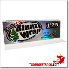 Blunt Wrap de papel prata 1,25