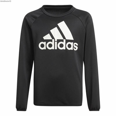 Bluza bez kaptura Dziecięca Adidas Designed To Move Big Logo Czarny