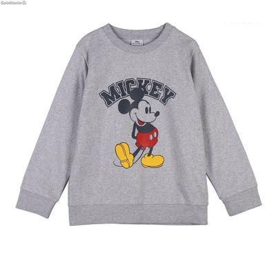 Bluza bez kaptura Dziecięca Mickey Mouse Szary