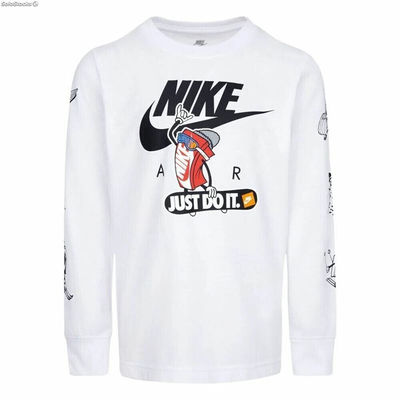 Bluza bez kaptura Dziecięca Nike Snowboarding Biały