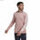 Bluza bez kaptura Męska Adidas Essentials French Terry 3 Stripes Różowy - 2