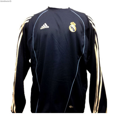 Bluza bez kaptura Męska Adidas Real Madrid CF Niebieski
