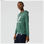 Bluza z kapturem Damska New Balance Kolor Zielony - 3