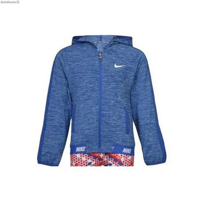 Bluza z Kapturem dla Dziewczynki Nike 937-B8Y Niebieski