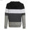 Bluza z kapturem Dziecięca Adidas Colorblock Fleece Czarny Szary - 2