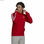 Bluza z kapturem Męska Adidas Essentials Fleece 3 Stripes Czerwony - 4