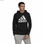 Bluza z kapturem Męska Adidas Essentials Fleece Big Logo Czarny - 2