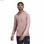 Bluza z kapturem Męska Adidas Essentials Wonder Mauve 3 Stripes Różowy - 2