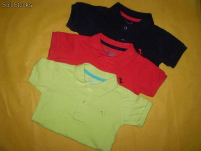 Bluzeczki polo chlopiece, rozne kolory i wzory, 39 sztuk za 350 zl - Zdjęcie 4