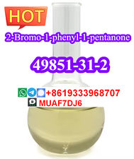 BMF yellow liquid oil CAS49851-31-2 2-Bromo-1-phenyl-1-pentanone supplier
