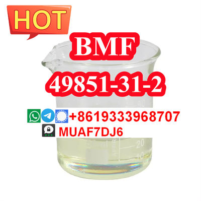 BMF yellow liquid oil CAS49851-31-2 2-Bromo-1-phenyl-1-pentanone supplier - Photo 3