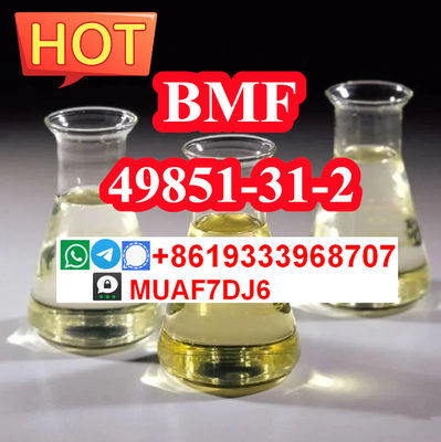 BMF yellow liquid oil CAS49851-31-2 2-Bromo-1-phenyl-1-pentanone supplier - Photo 4