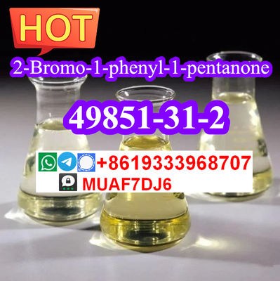 BMF yellow liquid oil CAS49851-31-2 2-Bromo-1-phenyl-1-pentanone supplier - Photo 5